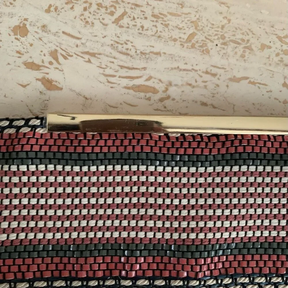 Stella & Dot Everything woven  clutch